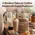 10 1 28 (317 Micro Ingredients Organic Instant in Mushroom Coffee Powder, Ounce Servings) | Premium Arabica Coffee