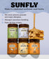 2x11.6oz SUNFLY Sunflower Butter, Vegan, Nut-Free, High Protein Spread, Rich in Vitamins & Minerals, Plant-Based Peanut