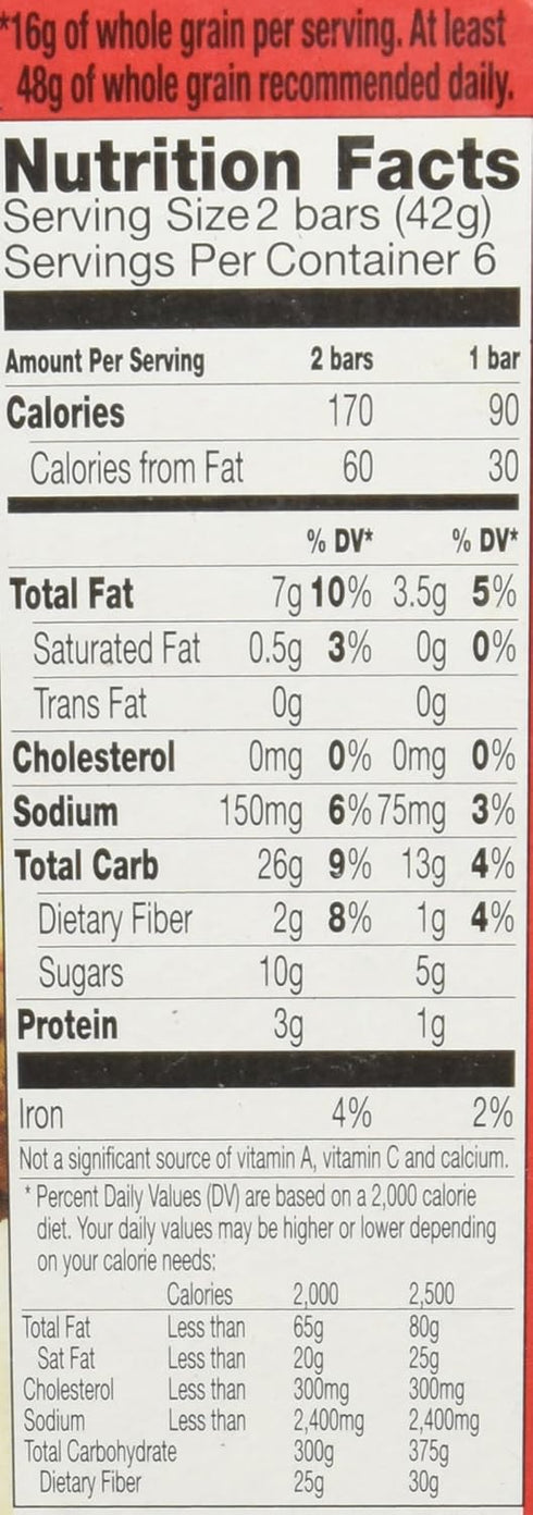 Nature Valley Apple Crisp Granola Bars, 8.9 oz