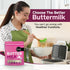 (12oz) Healthier Comforts Premium Cultured Buttermilk Powder | Kosher, Gluten Free, Non-GMO | Pancakes, Biscuits, Salad