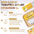 40 100% LeafLea Turmeric Ginger Cinnamon Tea Bags, Natural Ingredients Herbal Tea, Turmeric Ginger Herbal Blend