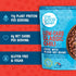 (4 Pack) 10 oz Simmered The Good Bean Heat and Eat Pouch - Low-Carb Classic Chili - Pouch - Black Soybeans with Chili