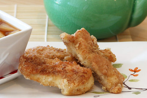 16 12.3 oz Moms Place Gluten Free Crispy Chicken Tender Mix, Vegan & Nut, Dairy, Corn & Soy Free, Servings