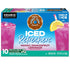 60 Count (6 Packs 10) The Original Donut Shop Iced Refreshers, Mango Dragonfruit Lemonade Flavor, Keurig Single Serve
