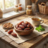 5 lb California Grown Dates Bulk, Fresh Whole Dates in Resealable Bag, Naturally Sweet Snack, Great for Baking