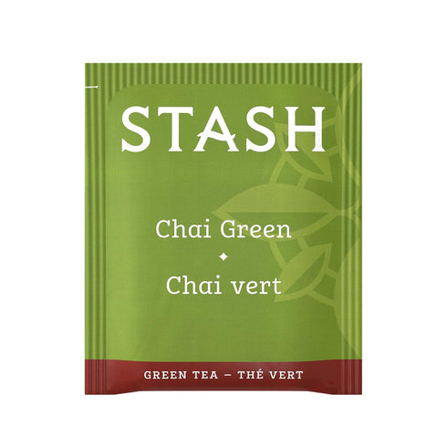 100 Count PACKAGING) Stash Tea Chai Green Tea - Caffeinated, Non-GMO Project Verified Premium Tea with No Artificial