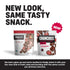 100% Packs, Pack 6 Pack) Crunchies Freeze-Dried Fruits, All Natural Crispy Fruit, Non GMO and Kosher, Resealable Freeze