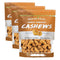Nature's Eats Honey Roasted Cashews 7oz (Pack of 3)