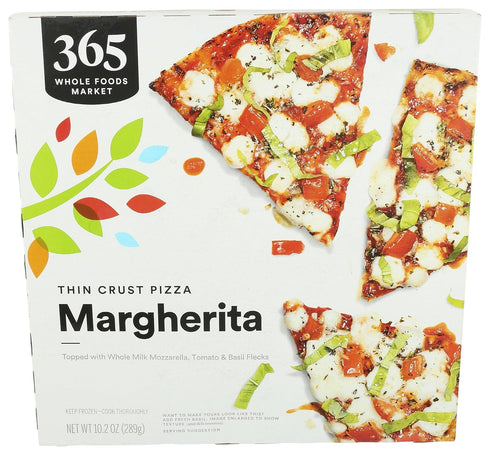 365 by Whole Foods Market Margherita Thin Crust Pizza, 10.2 OZ