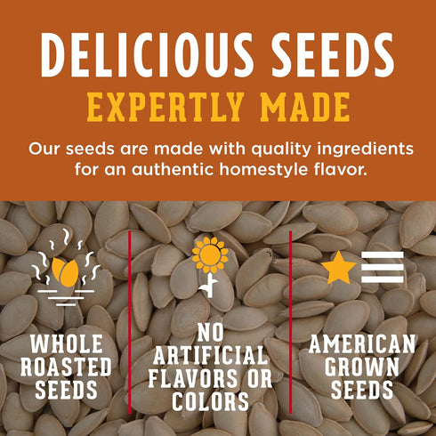 5 oz. (Pack 12) DAVID All Natural Pumpkin Seeds