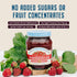 10oz Pack 2 Nature's Hollow Strawberry Jam: Sugar Free Jam and Preserves, Low Cal, Non GMO, Keto Jam, Vegan, Gluten