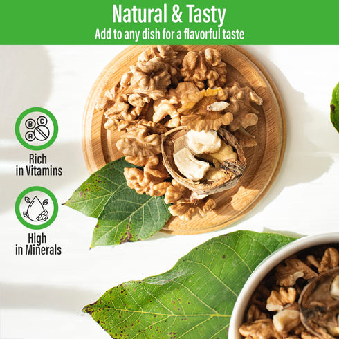 (3lb Sincerely Nuts Raw Shelled Walnuts bag) | No Shell Walnut Halves and Pieces | Easy to Eat & Cook Right Out of the