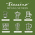 11 (Pack 3) Teeccino Maca Chocolat Chicory Coffee Alternative - Ground Herbal Coffee Thats Prebiotic, Caffeine Free