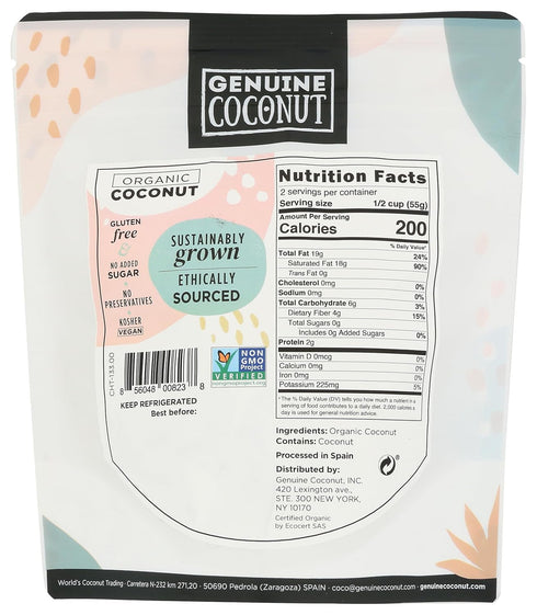 Fresh Produce 4 OZ Organic Coconut Chunks