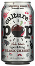 Culture Pop Soda, Black Cherry Soda, 12 Fl Oz