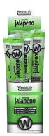 1.0 Pack 24-110 8g Western's Smokehouse Jalapeno Jerky Meat Sticks - Ounce, of Calories, Protein, Gluten-Free