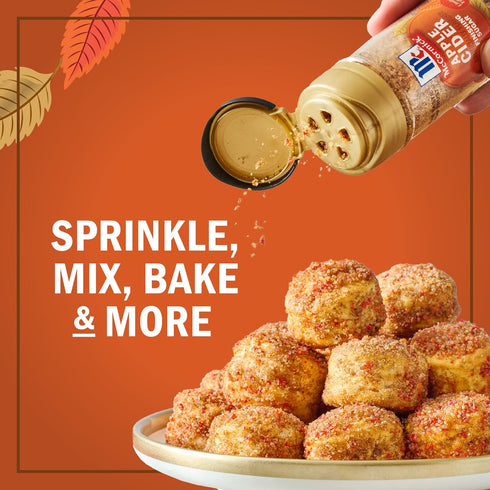 Pack, Set, 14.17 oz McCormick Finishing Sugar Variety Gift Limited Edition, Includes Seasonal Fall Flavors Like Apple