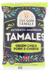 TUCSON TAMALE UNWRAP HAPPINESS Tucson Tamale Company, Green Chile Pork & Cheese Tamales, 10 Oz (Frozen)