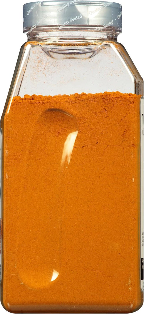 16 oz 16 McCormick Culinary Ground Turmeric, - One Ounce Container of Powdered Turmeric Spice Perfect for Indian