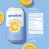 12 Oz Pack 24 3 Spindrift Sparkling Water, Lemon Flavored, Made with Real Squeezed Fruit, Fl Cans, of (Only Calories