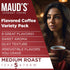 Pack, 40 9 100% Maud's Flavored Coffee Pods Variety ct, Assorted Flavors, Medium Roast Flavored Coffee in Single Serve