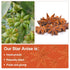 7 oz, (200g) Besway Chinese Star Anise Whole Star Anise, Fresh, Pure and Dried Anise Pods, Great for Cooking, Baking