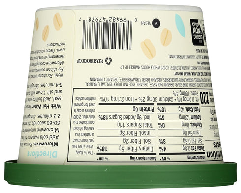 365 2 by Whole Foods Market, Organic Triple Berry Instant Oatmeal, Single Serve, Ounce