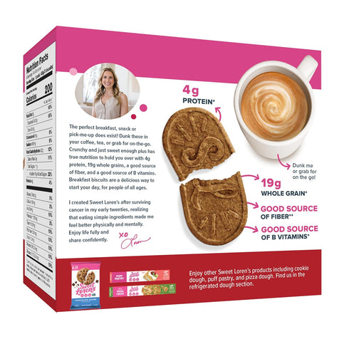 Gluten Free & Vegan Cinnamon Sugar Breakfast Biscuits by Sweet Loren's