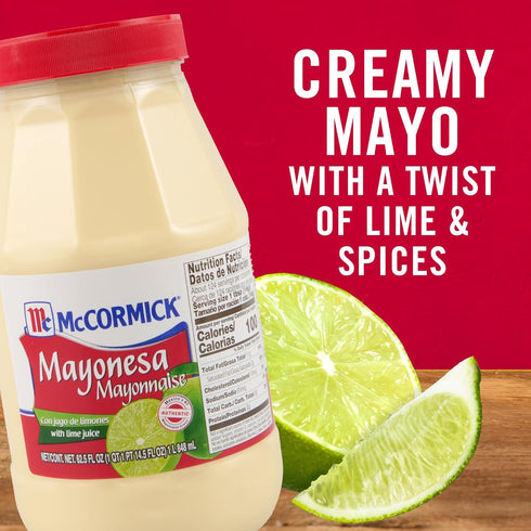 62.5 oz McCormick Mayonesa (Mayonnaise) with Lime Juice, fl