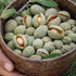 Snack-1LBS Fresh Second Phase Green Almonds Crack & Eat Inner Almond Only California Seasonal Harvest Crunchy Fresh