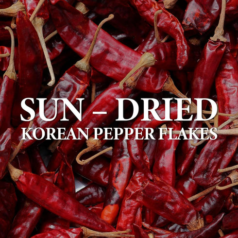 Wang Sun-Dried Coarse Gochugaru Red Pepper Flakes, Chilli Powder for Kimchi, 1 Pound