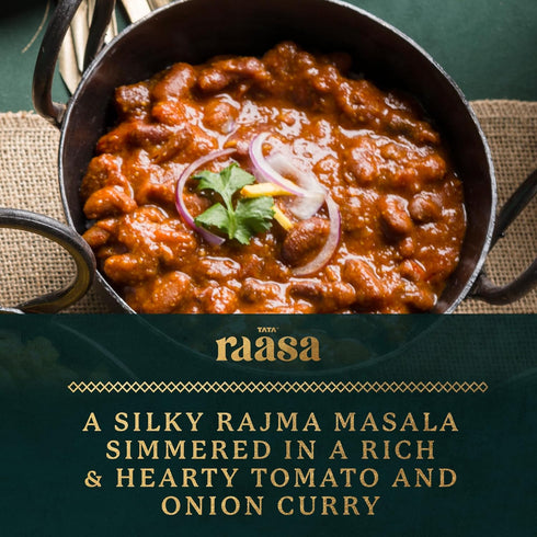 Tata Raasa 10 (Pack 6) Majestic Red Bean Curry, Vegan Friendly, Non-GMO, Ounce