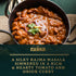 Tata Raasa 10 (Pack 6) Majestic Red Bean Curry, Vegan Friendly, Non-GMO, Ounce