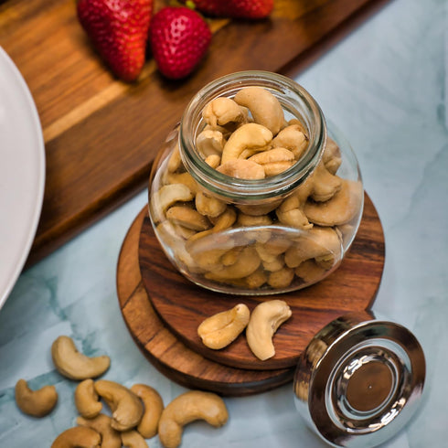 2oz Packs (5 Count) IChoose Black Pepper Sea Salt Cashews, Individual Snack Bold Cracked Pepper Roasted Cashews