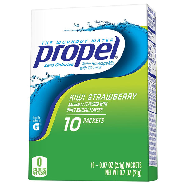 Propel Powder Packs, Kiwi Strawberry, 10 Count (Pack of 1)