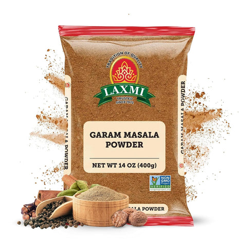 LAXMI Garam Masala Powder -14 oz - Traditional Indian Spice Blend -