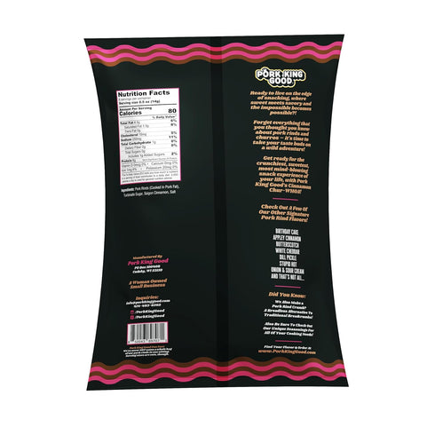 4 Pack 3 oz 4 Pack) Pork King Good Bag Variety of Sweet & Salty Dessert Flavored Pork Rinds - (Variety Gluten Free
