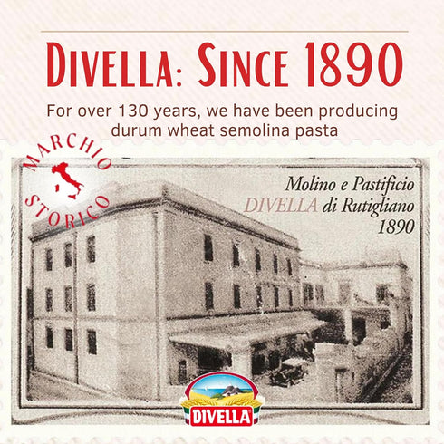 #14, 16 oz. (Pack 8) Divella Linguine Pasta of - Authentic Italian Pasta Made with Durum Wheat Semolina, Perfect Al