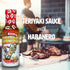 Kickin' Spicy Teriyaki Sauce with Habanero 13 oz (2 Pack) - Premium Gourmet Stir Fry Sauce