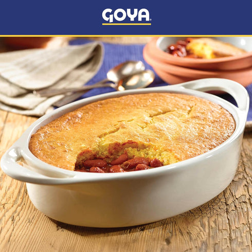 Pack 2 (15 oz Goya Red Kidney Beans Canned in Sauce (Guisadas), Ready-to-Serve, Rich and Hearty, Pantry Staple