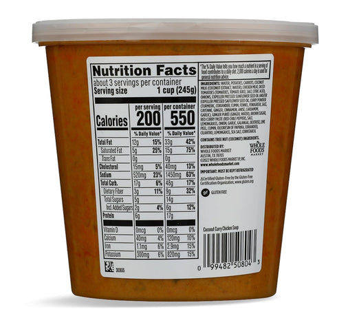 24 OZ Whole Foods Market Kitchens Coconut Curry Chicken