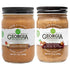 Georgia Grinders Hazelnut & Maple-Caramel Almond Butter Gourmet Spread, Vegan Friendly, Non-GMO,