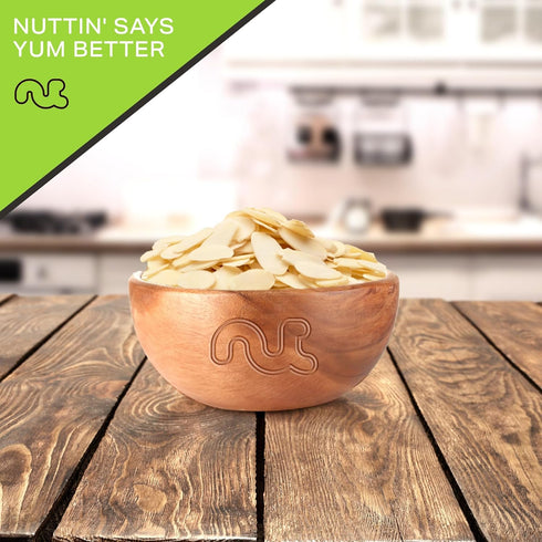 (32oz 2 LB) Packed NUT CRAVINGS - Blanched Sliced Almonds - Raw, - Fresh in Resealable Bag - Nut Snack - Food