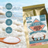 30% (2 lbs) Pacific Pelican Less Sodium Iodized Dead Sea Lite Salt - Fine Grain | Unrefined Kosher, Natural Iodized