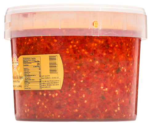 2.8 (98.7 oz) TUTTOCALABRIA Bulk Tutto Calabria Crushed Calabrian Chili Peppers kg