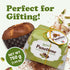 Pack 1 750g (1.65 lb) 1 Italian Pistachio and Chocolate Panettone, of - Artisan Holiday Bread, Festive Dessert, Premium