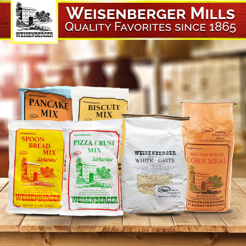 Weisenberger Spoon Bread Mix, Authentic Southern Style Corn Bread Mix, 5.5 Oz, Non-GMO Cornmeal