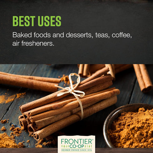 Frontier Co-op Organic Ground Vietnamese Cinnamon, 5.11oz