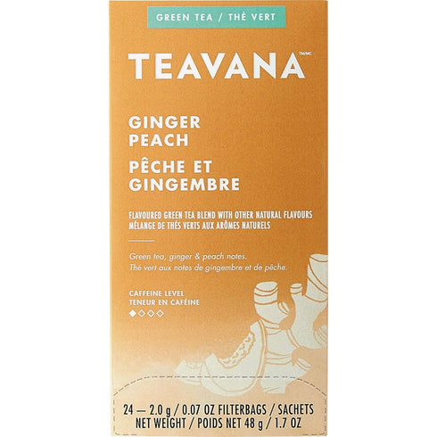 SBK12434017, 24 Teavana, Ginger Peach Green Tea, / Box