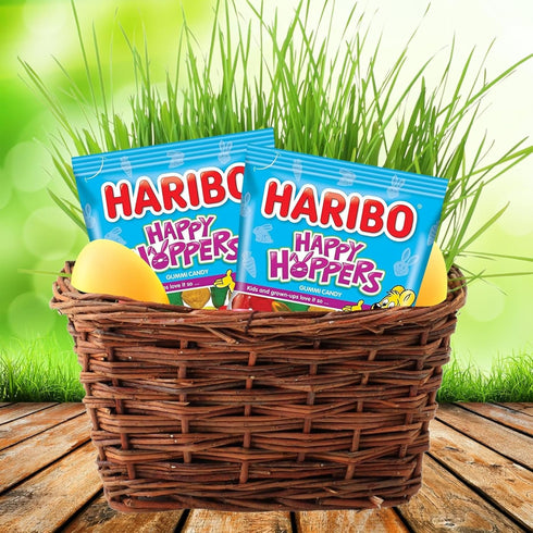 Haribo Happy Hoppers Gummi Candy, 4 oz (2 Pack)